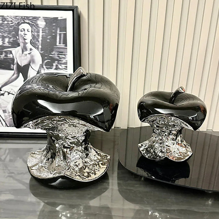 Gnawed Apple Sculpture 