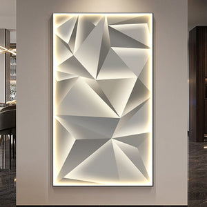 Modern  Abstract Led Wall Art Decorfaure