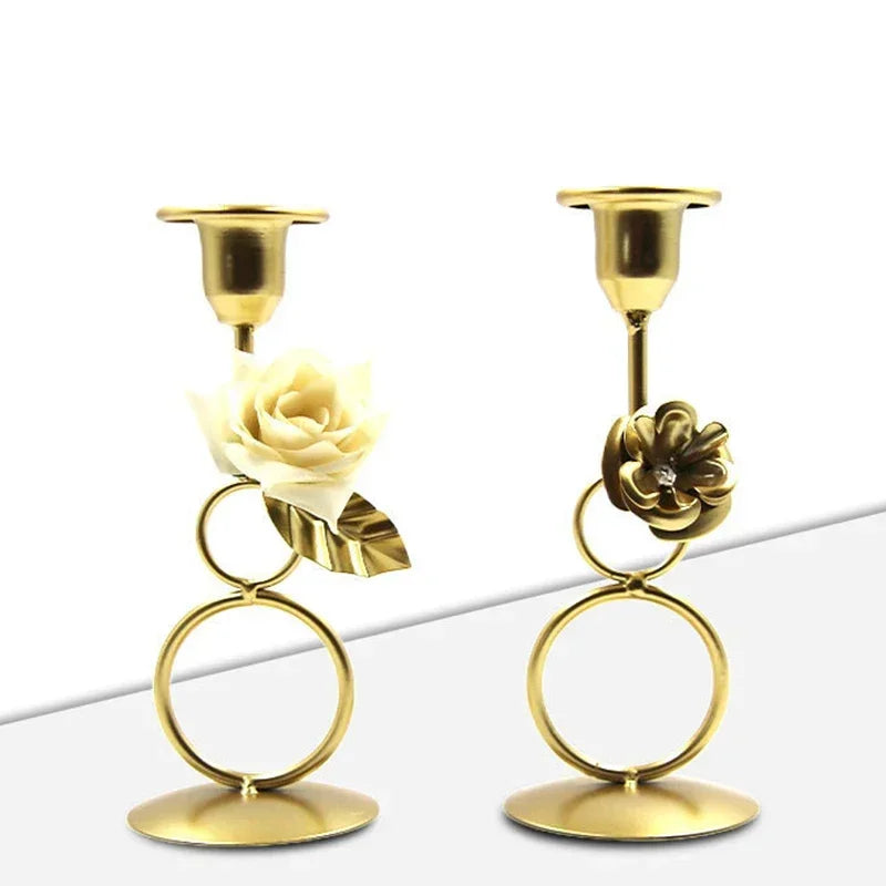 Rose Candlestick 