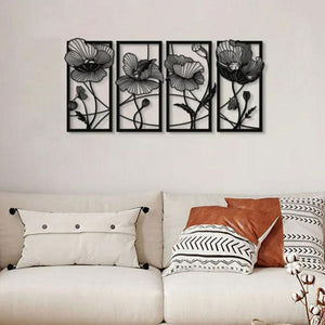 Silhouette Wrought Iron Wall Art Decorfaure