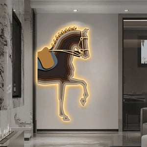 Horse LED Wall Lamp Decorfaure