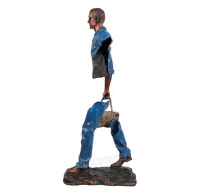 Travelling Man Statue By Bruno Catalano freeshipping - Decorfaure