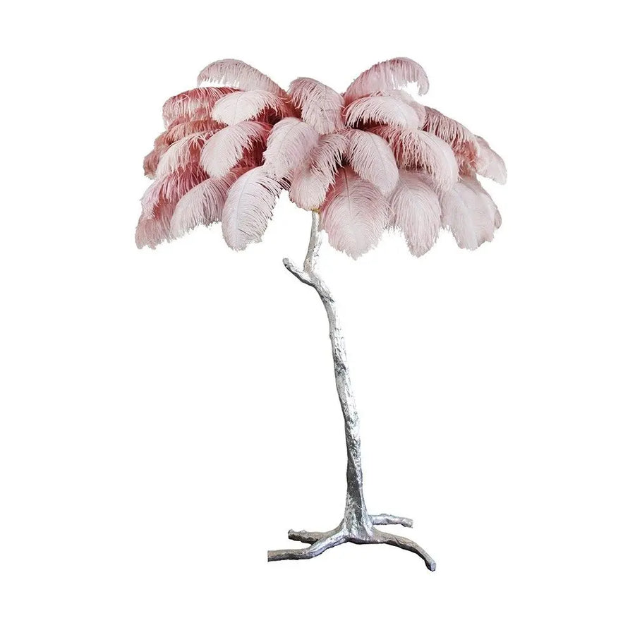 Kalimera Feather Floor/Table Lamp freeshipping - Decorfaure