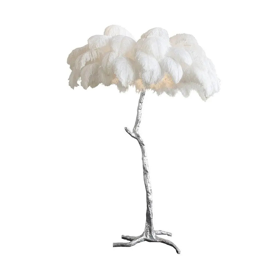 Kalimera Feather Floor/Table Lamp freeshipping - Decorfaure